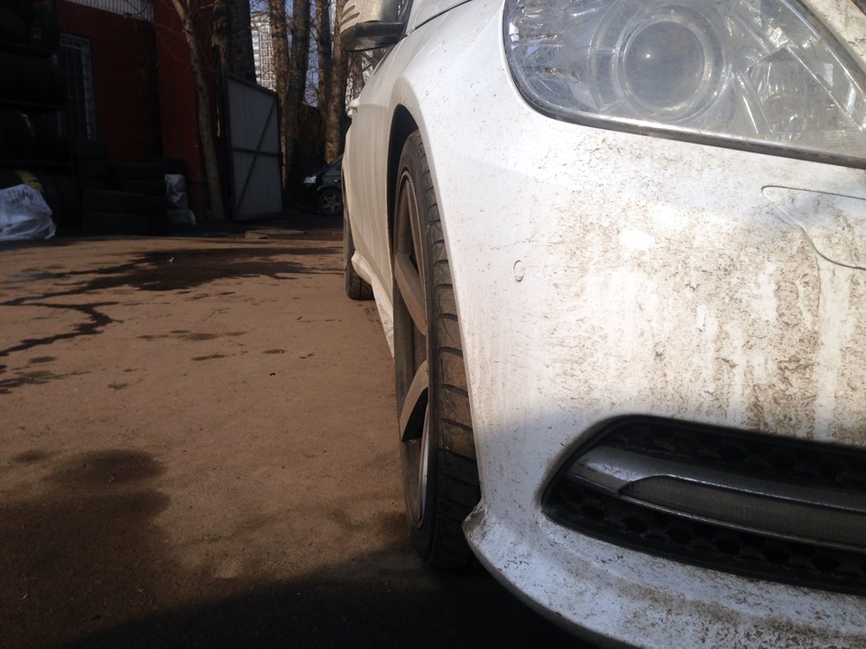 передок ПОСЛЕ… — Mercedes-Benz E-Class (W212)