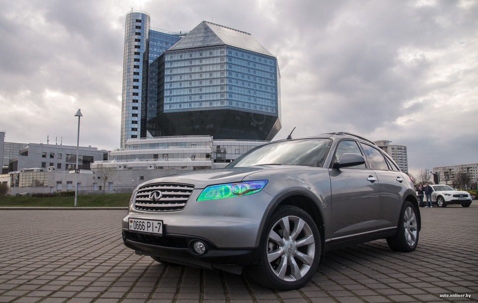 Фото в бортжурнале Infiniti FX (1G)