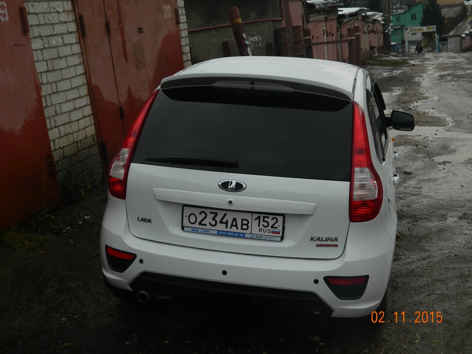 Фото в бортжурнале Lada Калина Спорт (2G). Запчасти на фото: Z3250