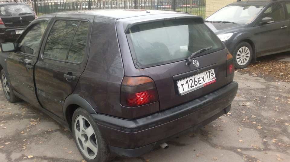 Фото в бортжурнале Volkswagen Golf Mk3