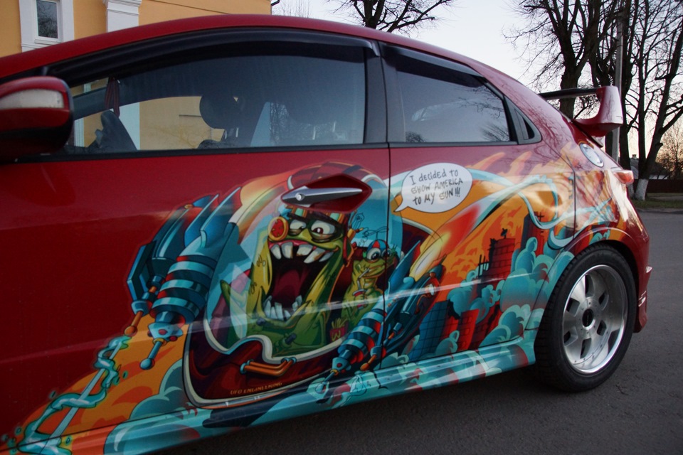 Фото в бортжурнале Honda Civic Hatchback (8G)