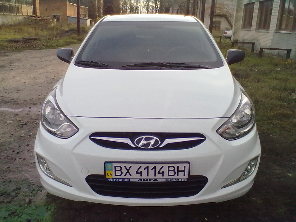 Фото в бортжурнале Hyundai Accent (4G)
