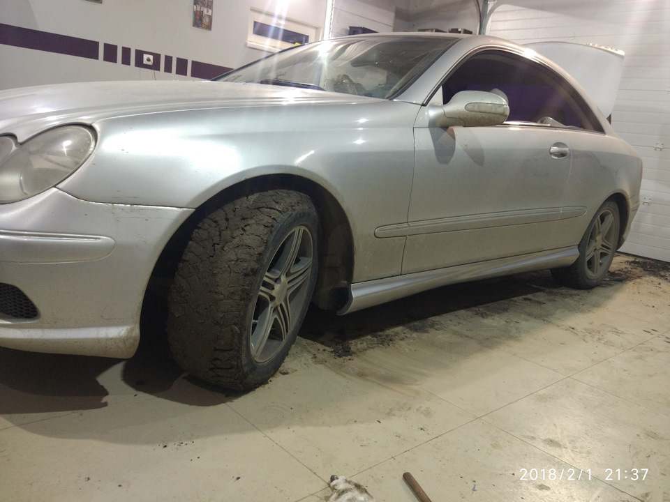 Фото в бортжурнале Mercedes-Benz CLK (W209)