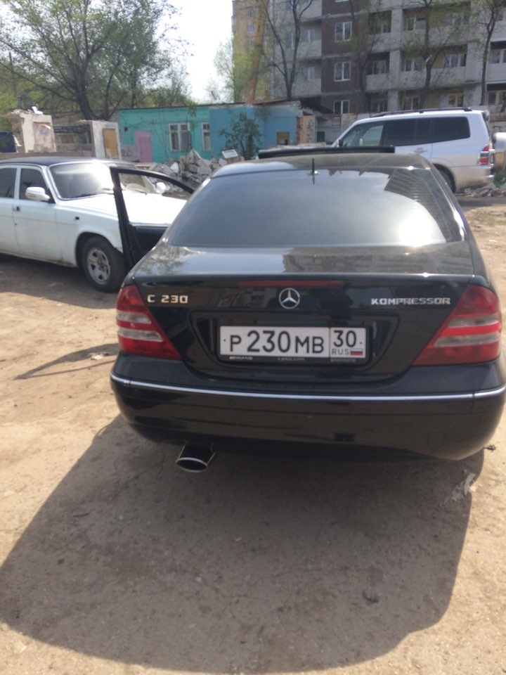Фото в бортжурнале Mercedes-Benz C-Class (W203)