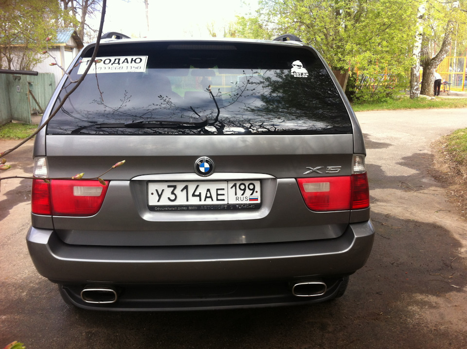 Фото в бортжурнале BMW X5 (E53)