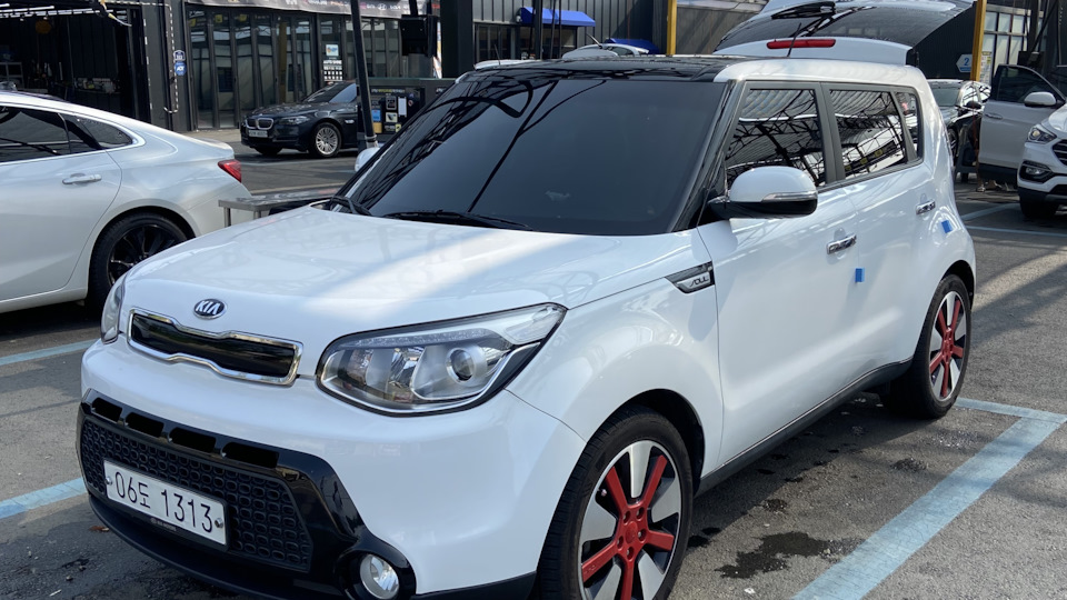 KIA Soul 하얀 구름