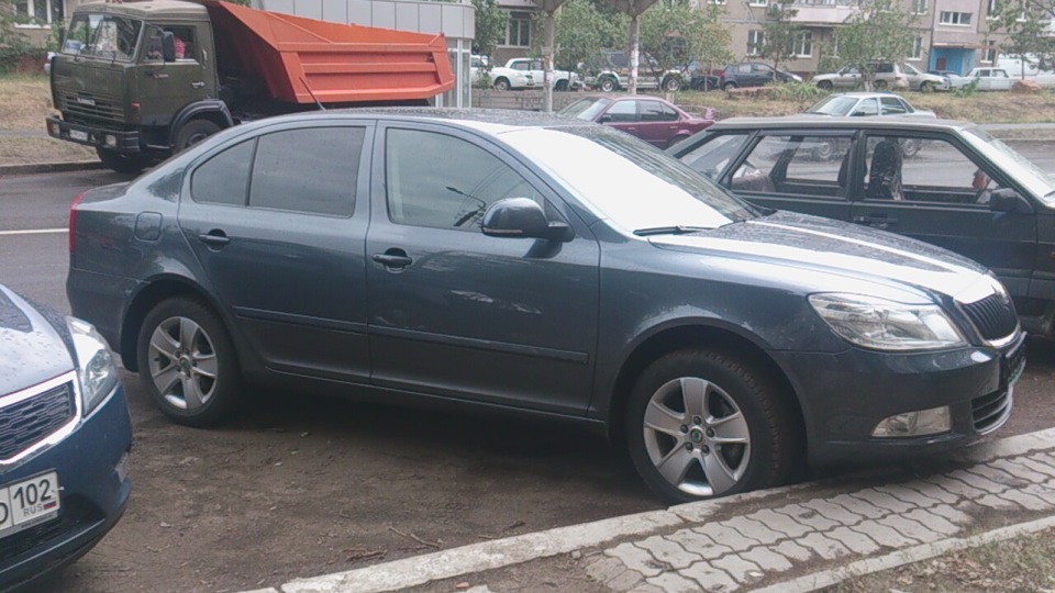 Skoda Octavia Антрацитовая красотка