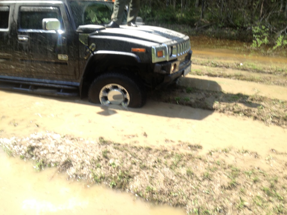 Ну вот и причалили защитой… — Hummer H2