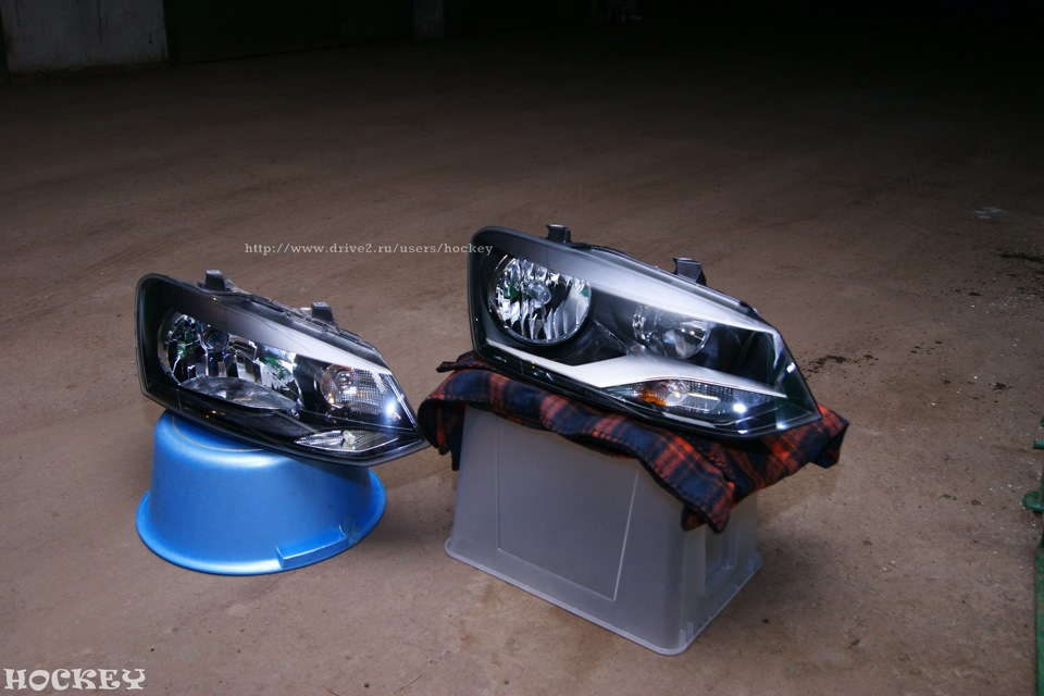 Фары VW Polo Sedan и VW Polo Hatchback — Volkswagen Polo Sedan