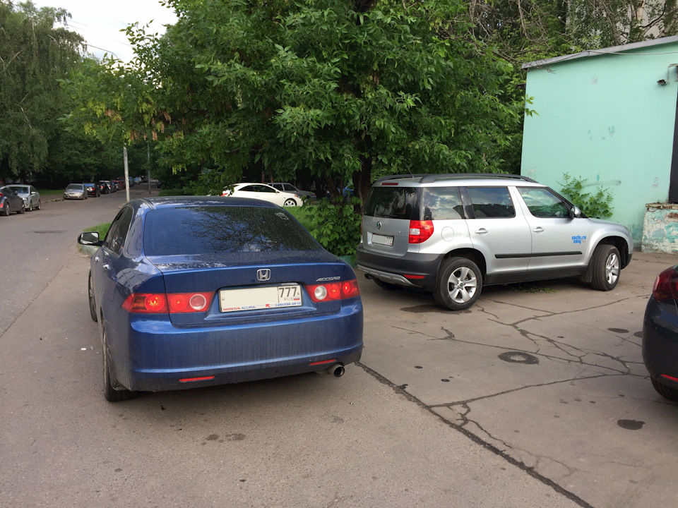 Фото в бортжурнале Honda Accord (7G)
