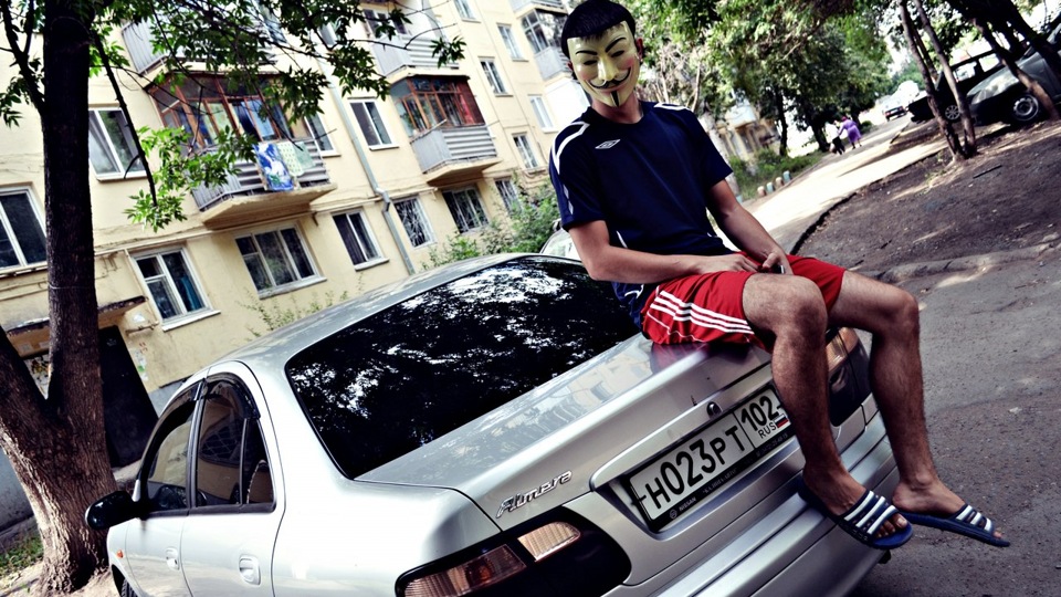 Nissan Almera дворовой пацан.