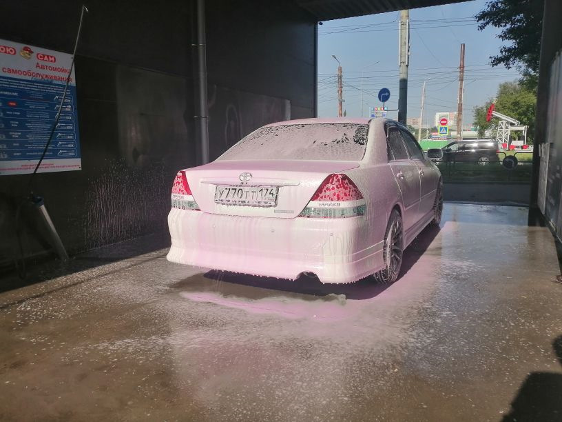 ну и как всегда, мойка после ремонтных работ :) — Toyota Mark II (110)
