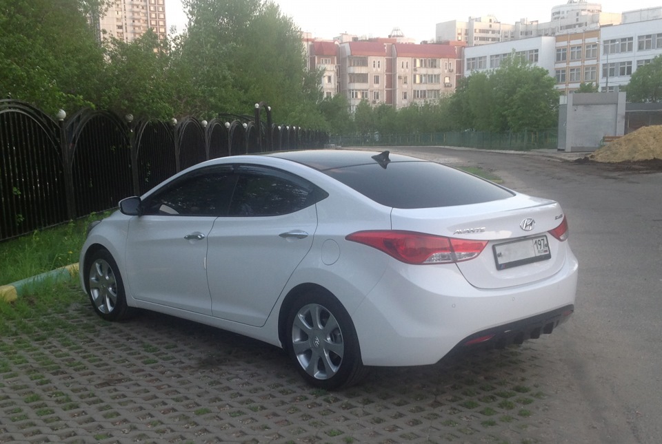 Фото в бортжурнале Hyundai Avante (5G)