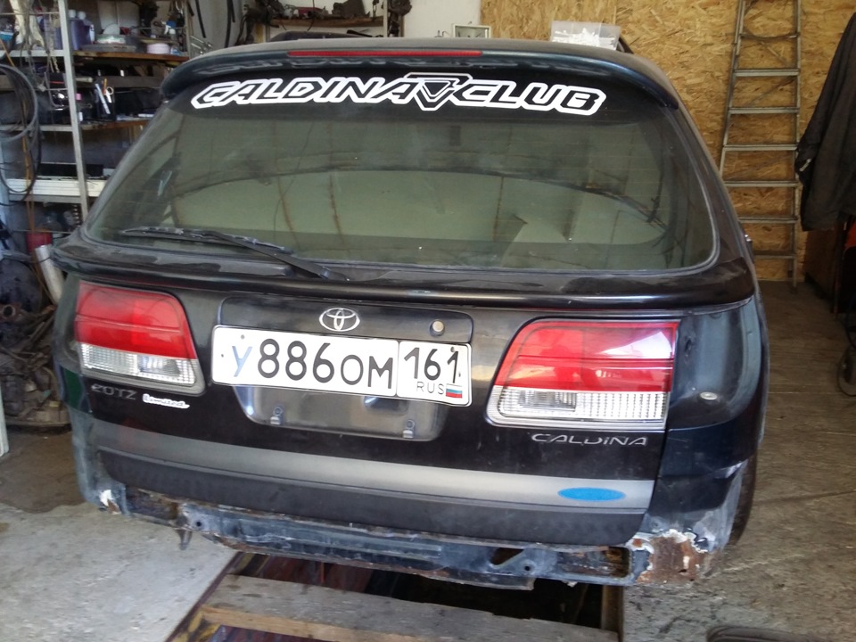 Фото в бортжурнале Toyota Caldina (190)