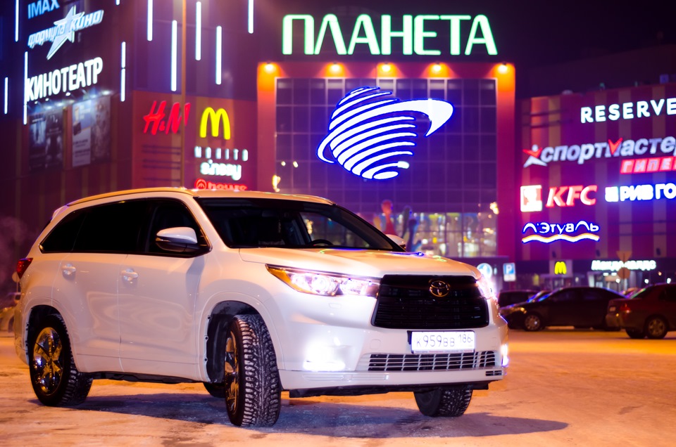 Фото в бортжурнале Toyota Highlander (XU50)