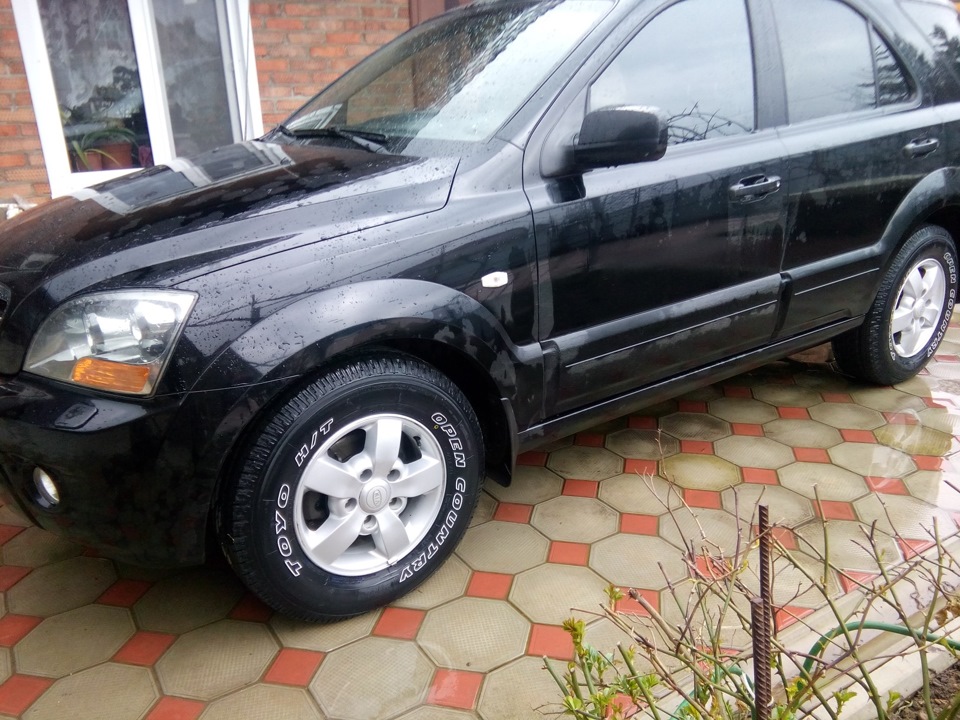 Поставил летнюю. — KIA Sorento (1G)