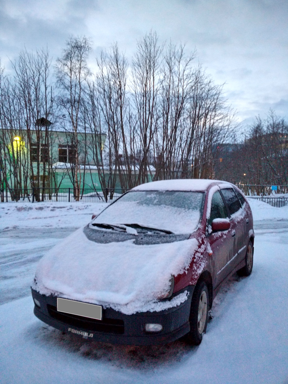 Photo from the logbook Nissan Almera Tino