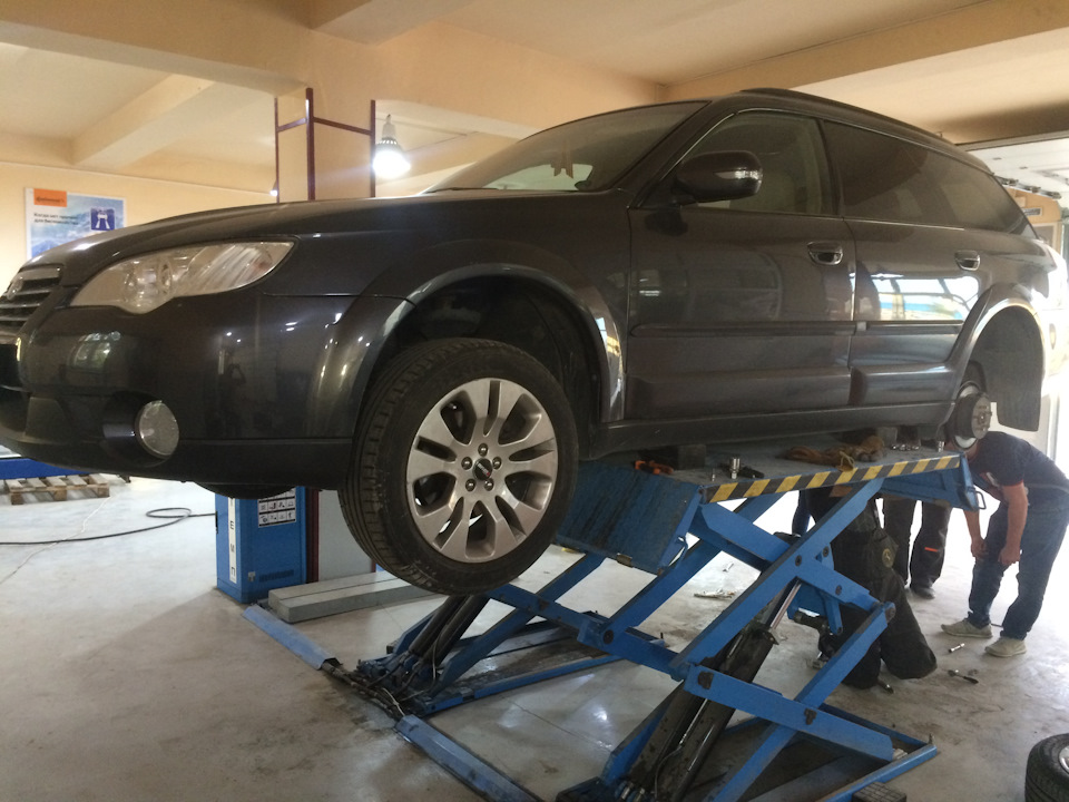 В процессе… — Subaru Outback (BP)