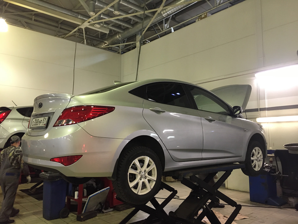 моя машинка — Hyundai Solaris (1G)