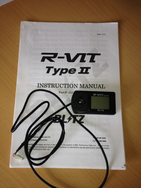 Blitz R-VIT Type 2 — Nissan Skyline GT-R (R32) бензин, 2,7 л, 1993