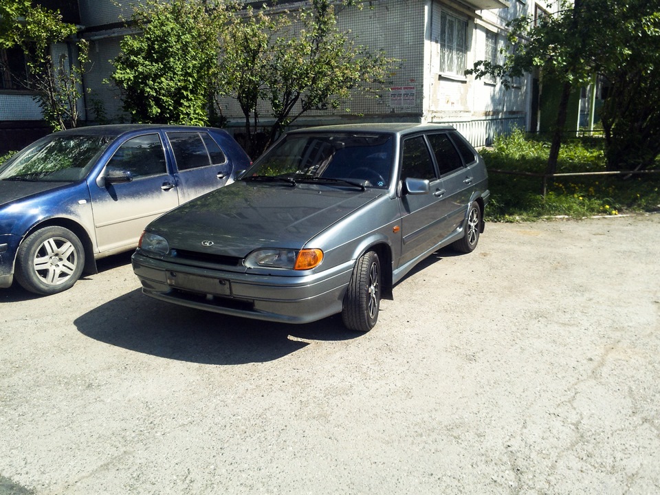 Без номеров и тонировки =( — Lada 2114