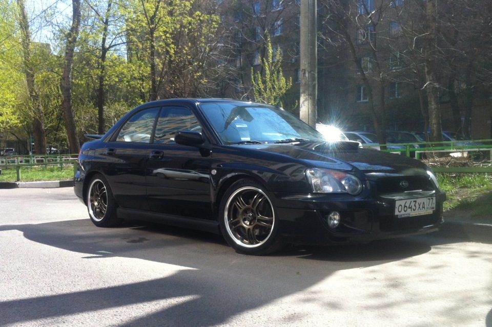 вроде красиво — Subaru Impreza WRX (GD/GG)