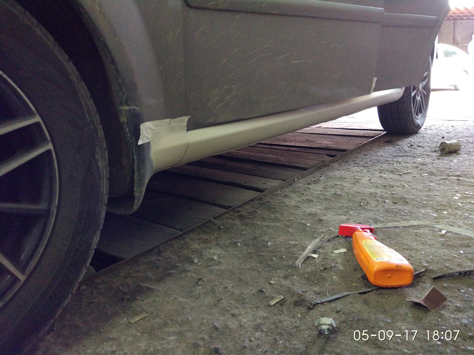 Белые порожки сохнут… — Daewoo Gentra