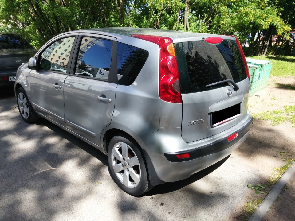 Фото в бортжурнале Nissan Note (1G)