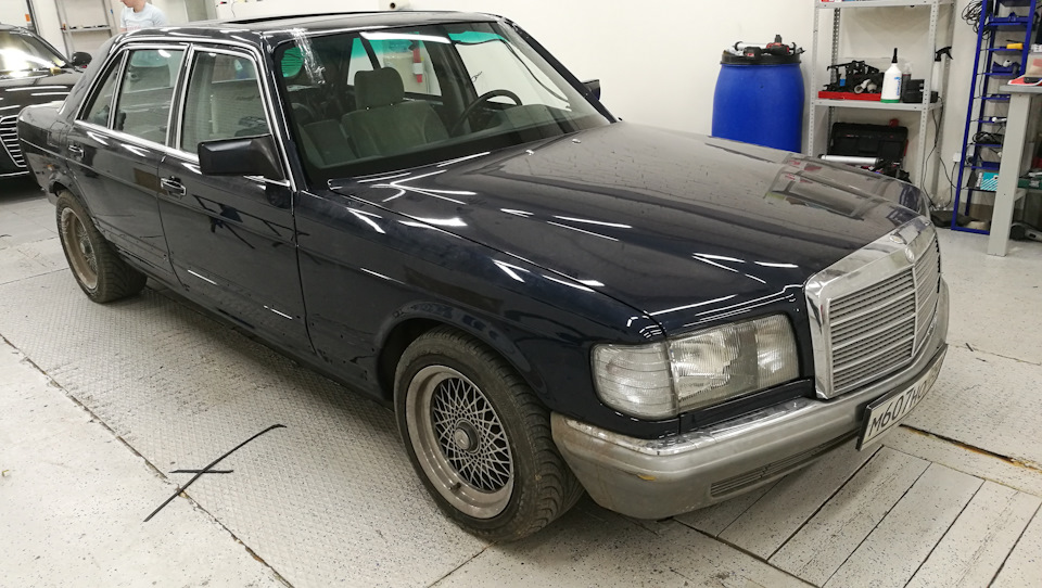 Фото в бортжурнале Mercedes-Benz S-Class (W126)