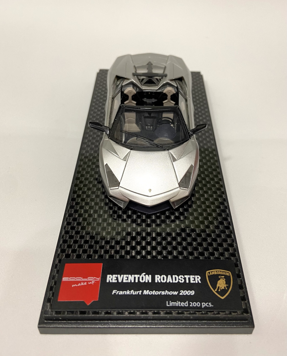 MAKEUP Lamborghini Reventón 1/43 ミニカー Lamborghini reventon roadster 1/43 makeup — Сообщество «Масштабные