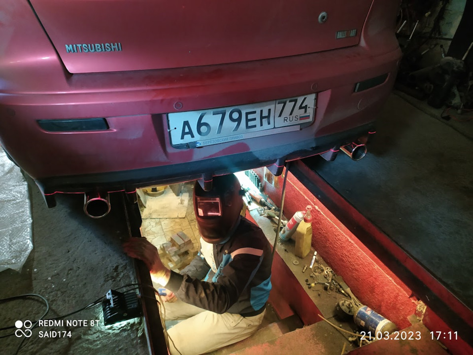 Фото в бортжурнале Mitsubishi Lancer X
