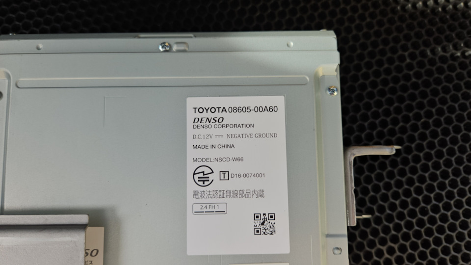 08605-00A60 Дилерская магнитола Denso NSCD-W66 TOYOTA LEXUS