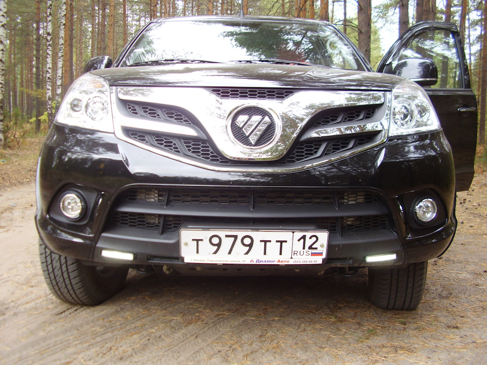 Светят хорошо. — Foton Tunland