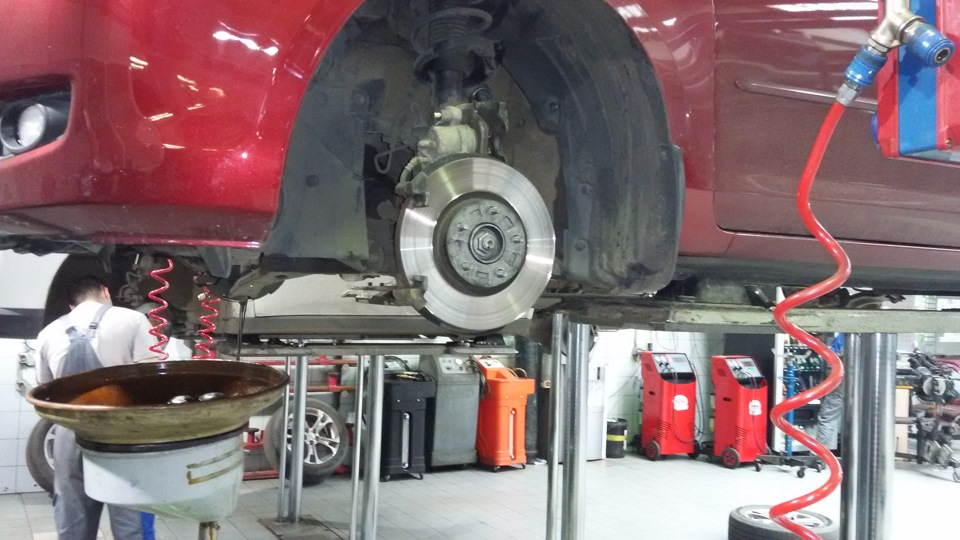 Старый стертый диск — Mazda 3 (1G) BK