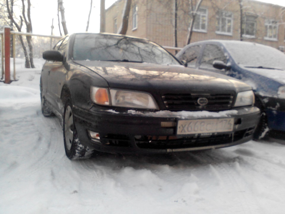 блин, не в фокусе — Nissan Cefiro (A32)