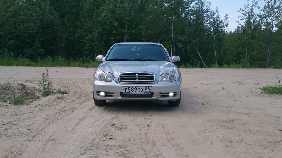 просто туманки))) — Hyundai Sonata IV (EF)