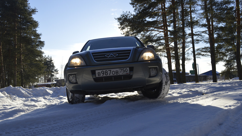 Chery Tiggo Серый тигр