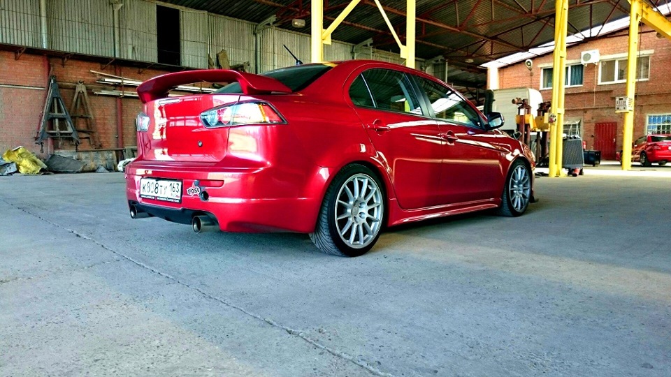 Фото в бортжурнале Mitsubishi Lancer X