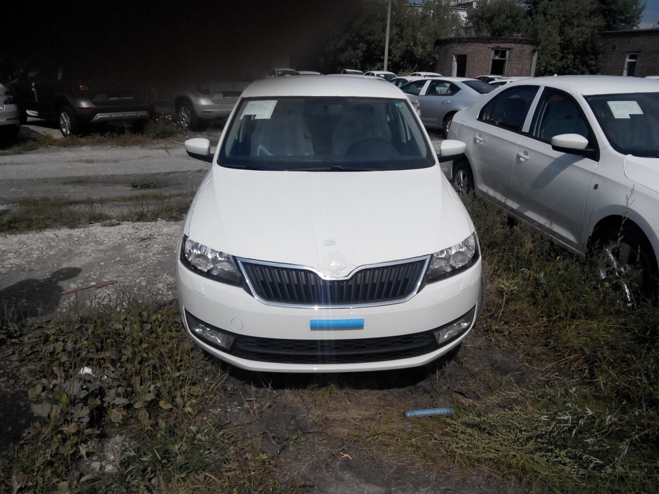 Фото в бортжурнале Skoda Rapid (1G)