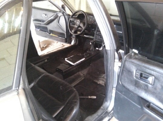 Прикольно смотрится без сидений )) — Audi 90 (B3)