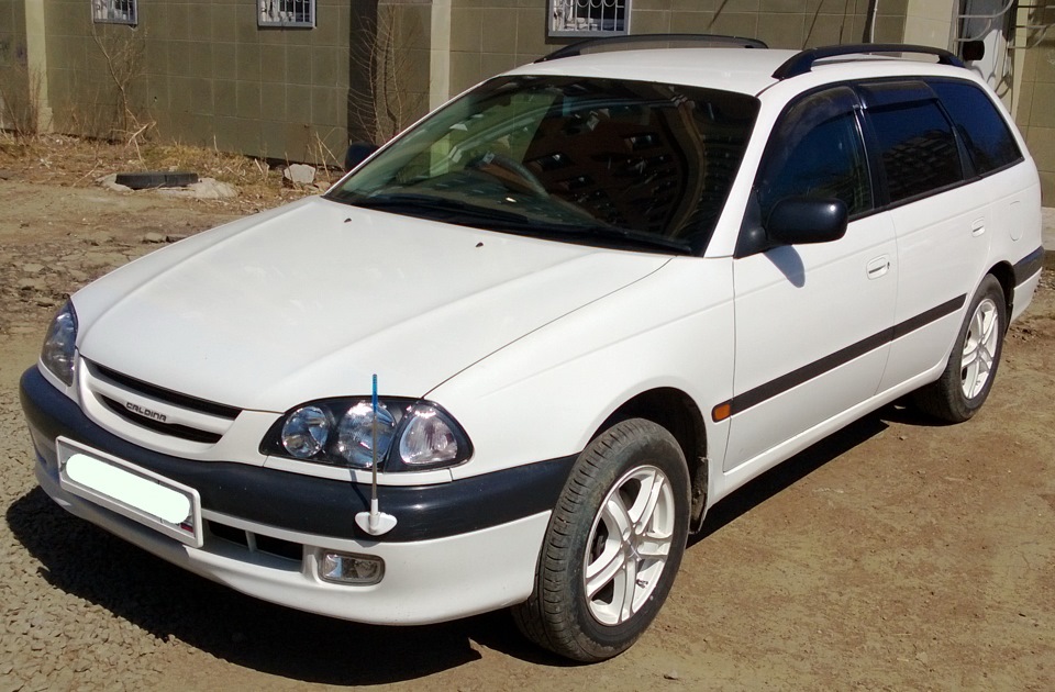 Вид личика после — Toyota Caldina (210)