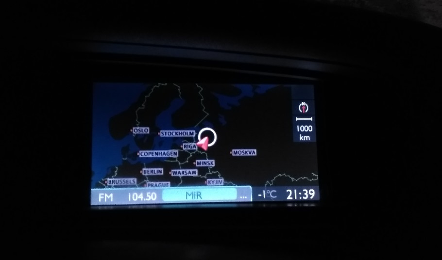 На улице -1 и на экране -1 — Renault Grand Scenic II