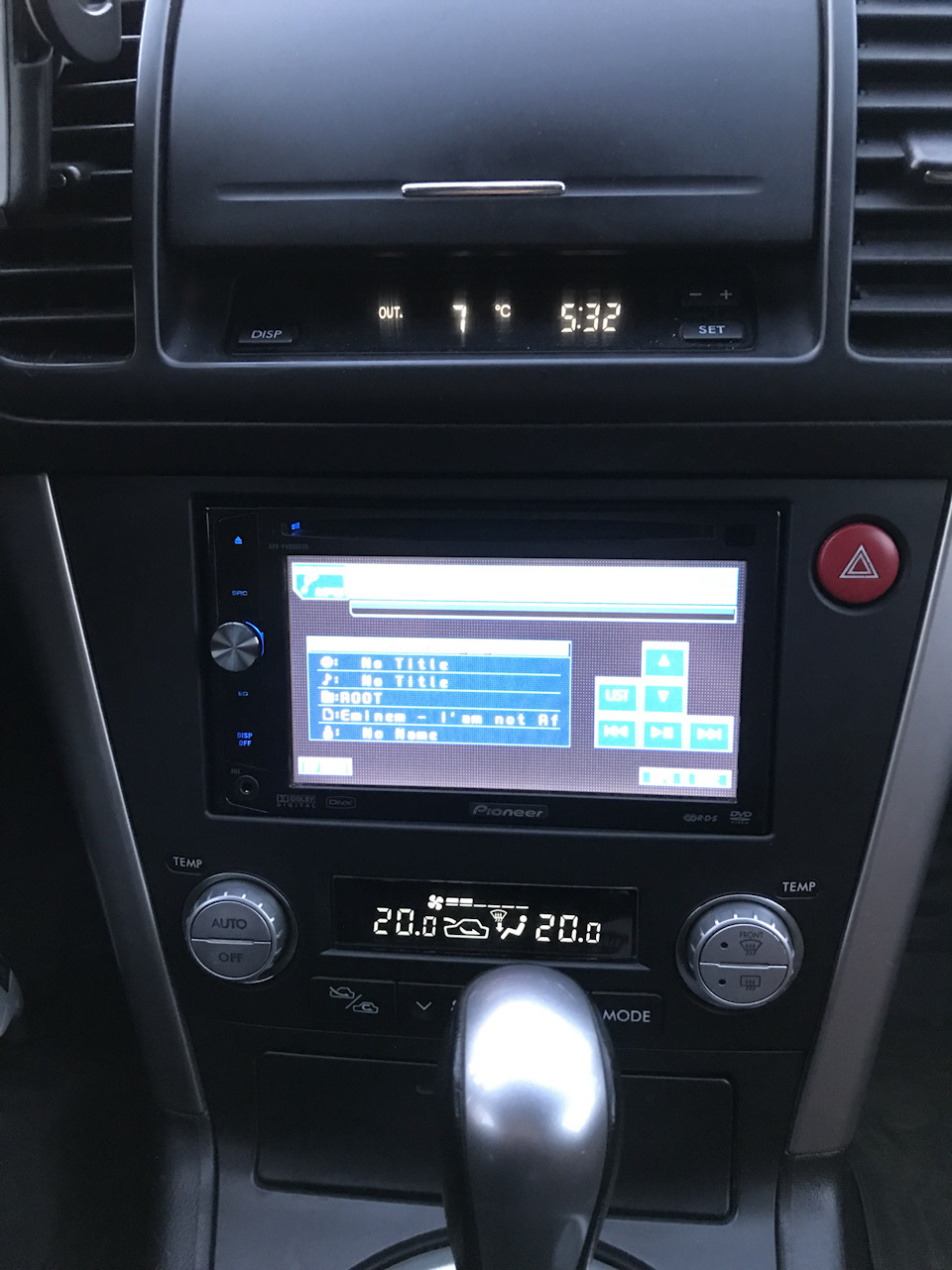 Фото в бортжурнале Subaru Outback (BP)