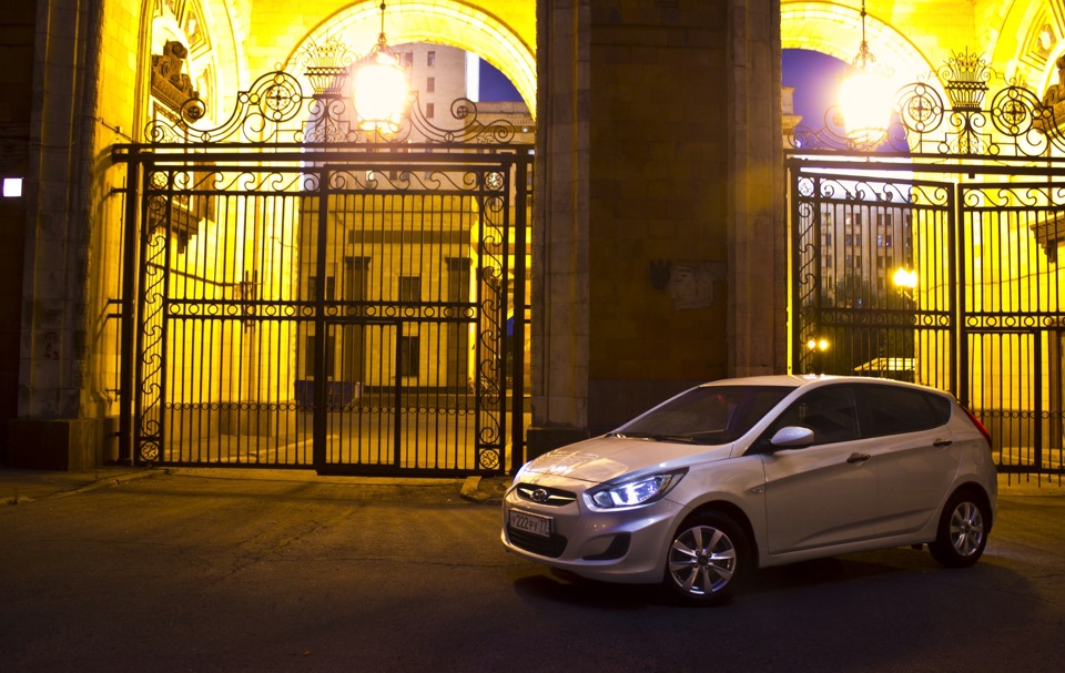 Фото в бортжурнале Hyundai Solaris Hatchback