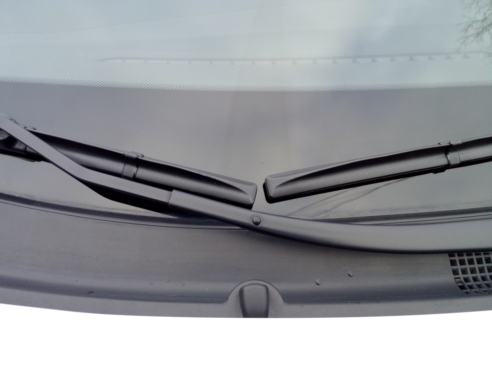 Новые дворники, расстояние между ними — Hyundai ix35