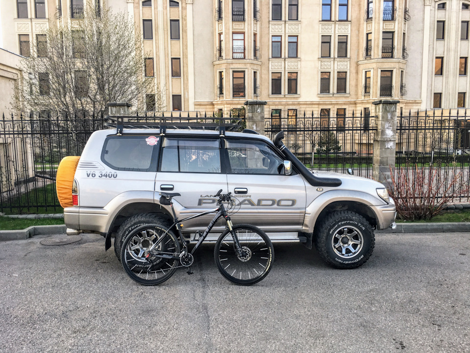 Два верных друга! — Toyota Land Cruiser Prado 90-series