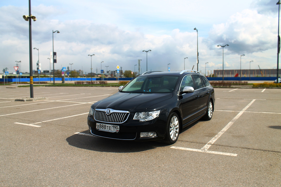Фото в бортжурнале Skoda Superb Combi (Mk2)