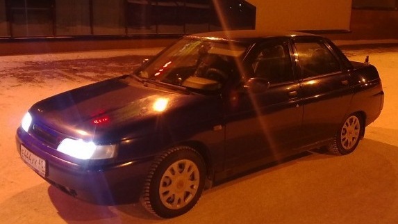 Lada 2110 Злая синь