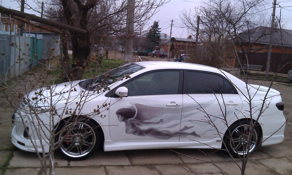 новый вид — Toyota Corolla (140/150)