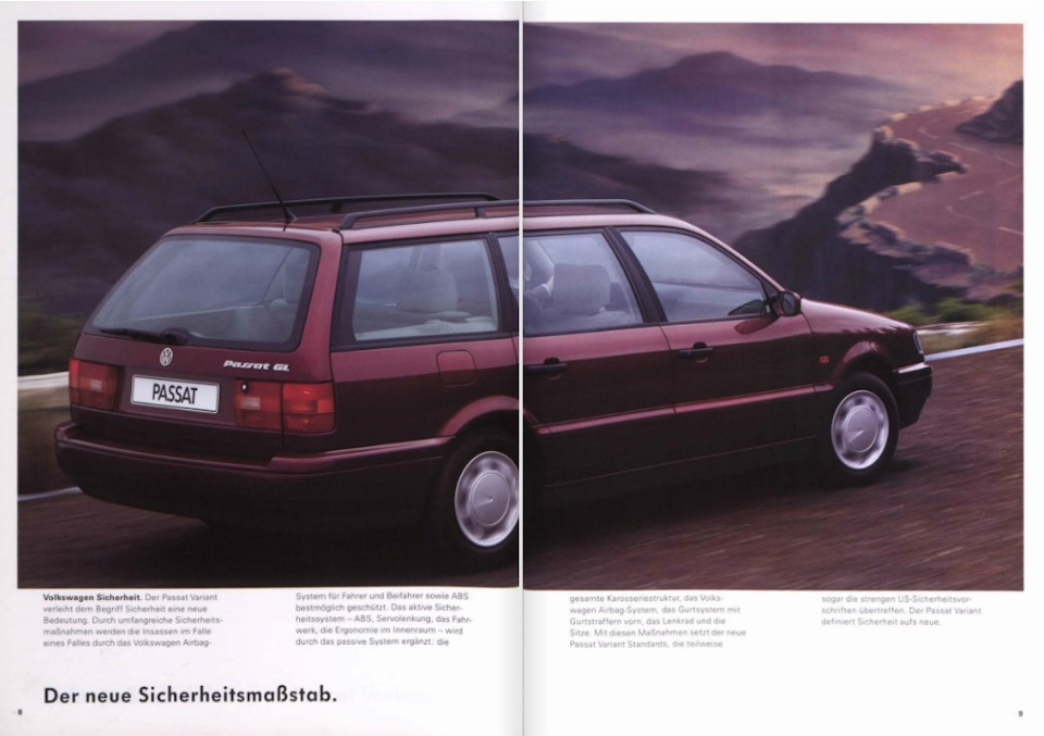 Photo from the logbook Volkswagen Passat Variant (B4)